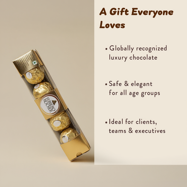 Ferrero Rocher Chocolate Gift Pack (4 Pieces)