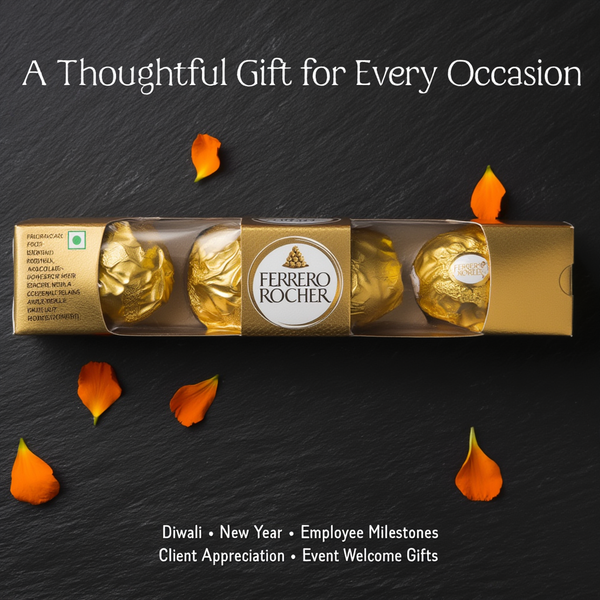 Ferrero Rocher Chocolate Gift Pack (4 Pieces)