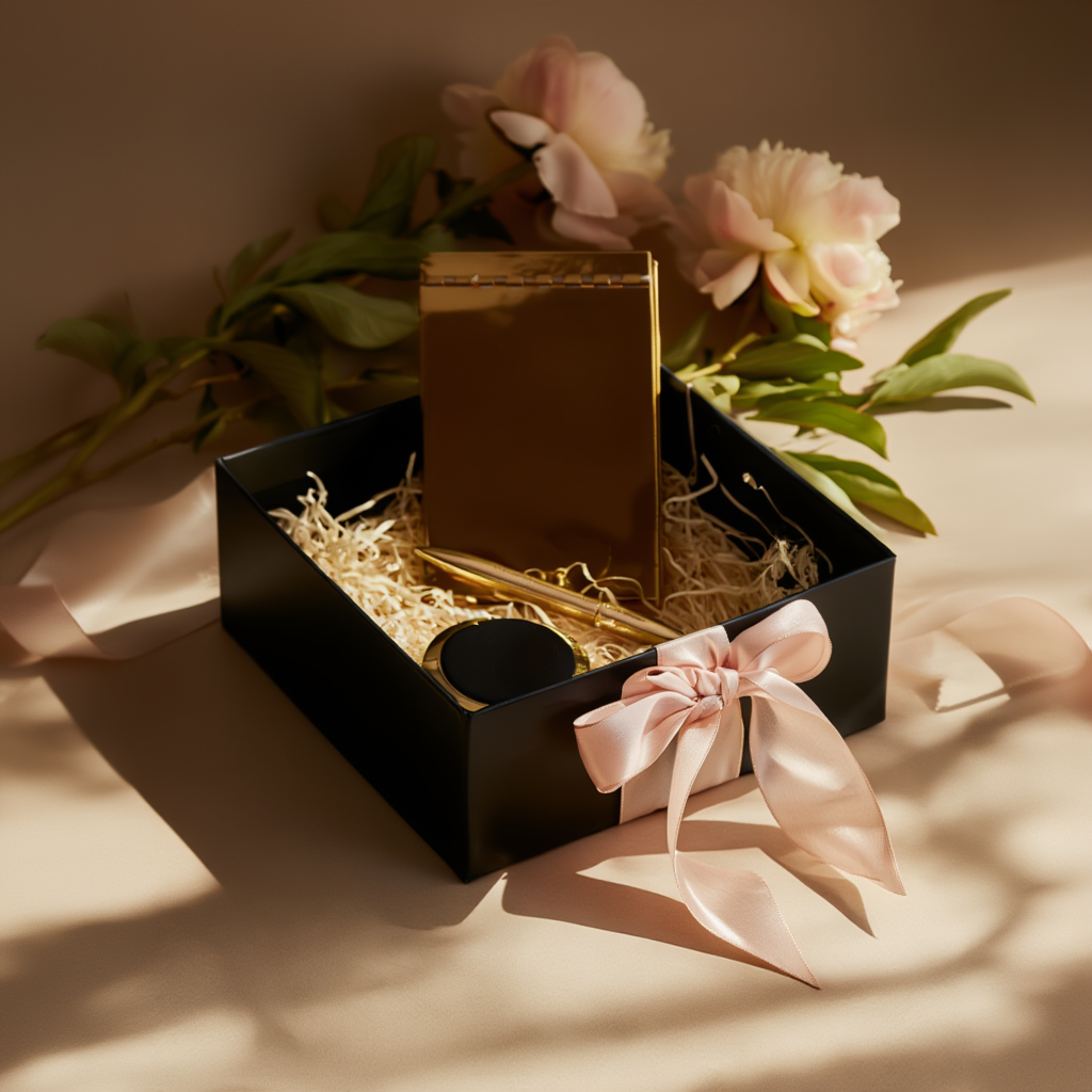 The Golden Executive Desk Hamper