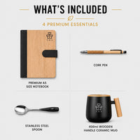 Eco Wooden 4-in-1 Corporate Gift Hamper
