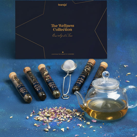 Wellness Collection Herbal Tea Hamper with Elegant Box – The Happiness Story