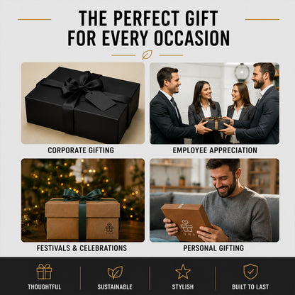 Eco Wooden 4-in-1 Corporate Gift Hamper