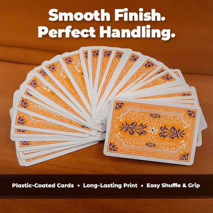 Custom Branded Plastic-Coated Playing Cards