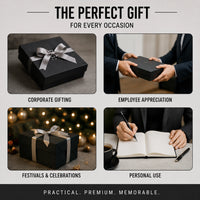 Canvas Core gift set for corporate gifting, employee appreciation, festivals and personal use in black gift box