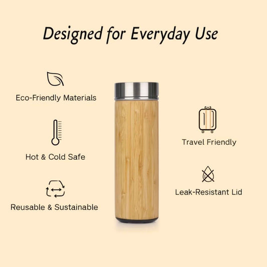 Eco Bamboo Bottle (500 ml)