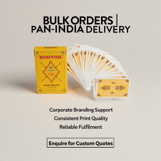 Custom Branded Plastic-Coated Playing Cards