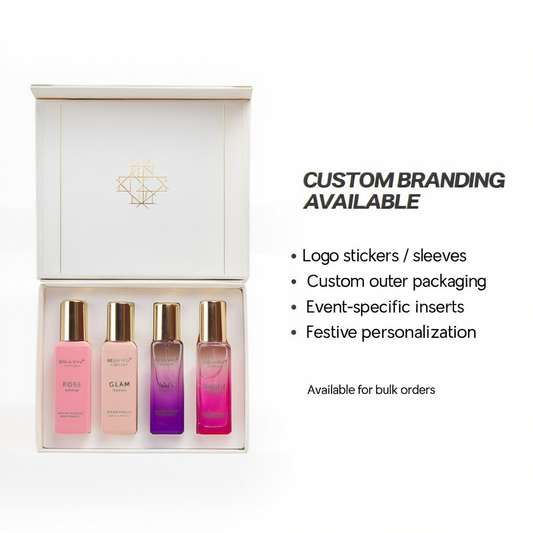 Luxury Perfume Discovery Set – 4 Signature Fragrances (20 ml Each)