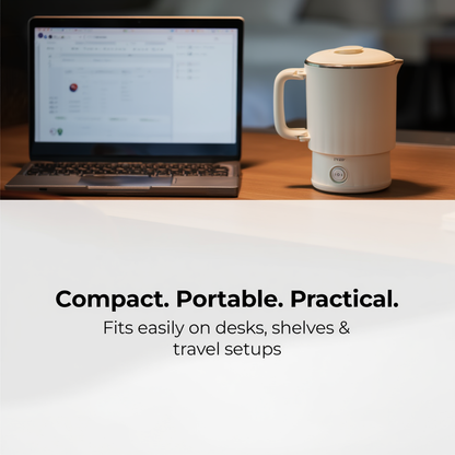 Mini Travel Electric Kettle & Cooking Pot 600ml
