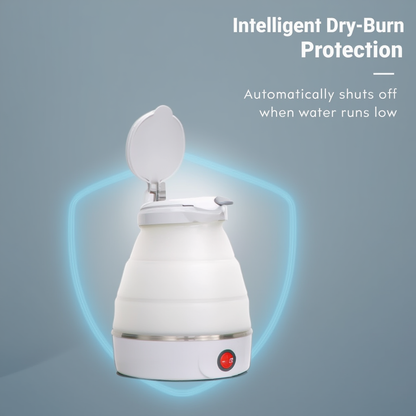 Foldable Electric Travel Kettle & Cook Pot – 0.6L