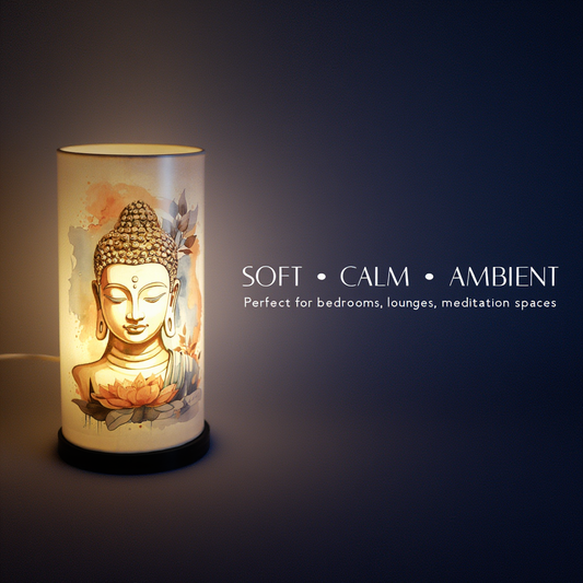 Customizable Artistic Tabletop Night Lamp – 4-Sided Panel Design