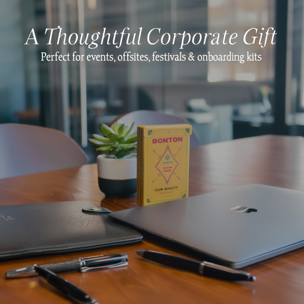 Custom Branded Plastic-Coated Playing Cards