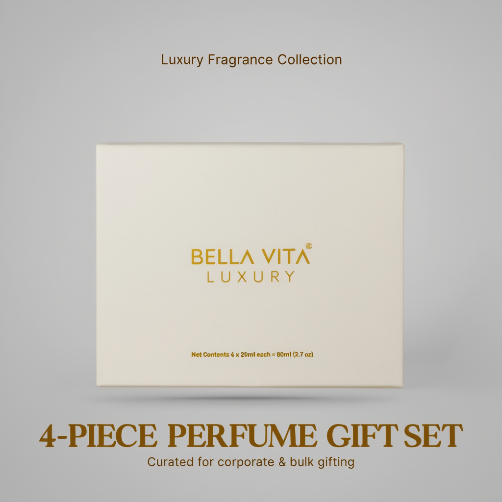 Luxury Perfume Discovery Set – 4 Signature Fragrances (20 ml Each)