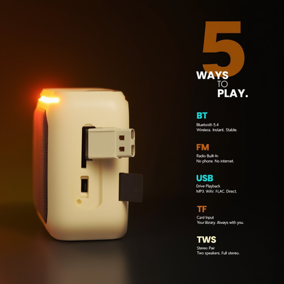Portable Wireless Bluetooth Speaker