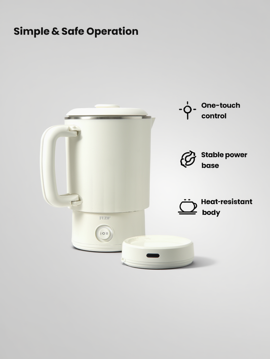Mini Travel Electric Kettle & Cooking Pot 600ml