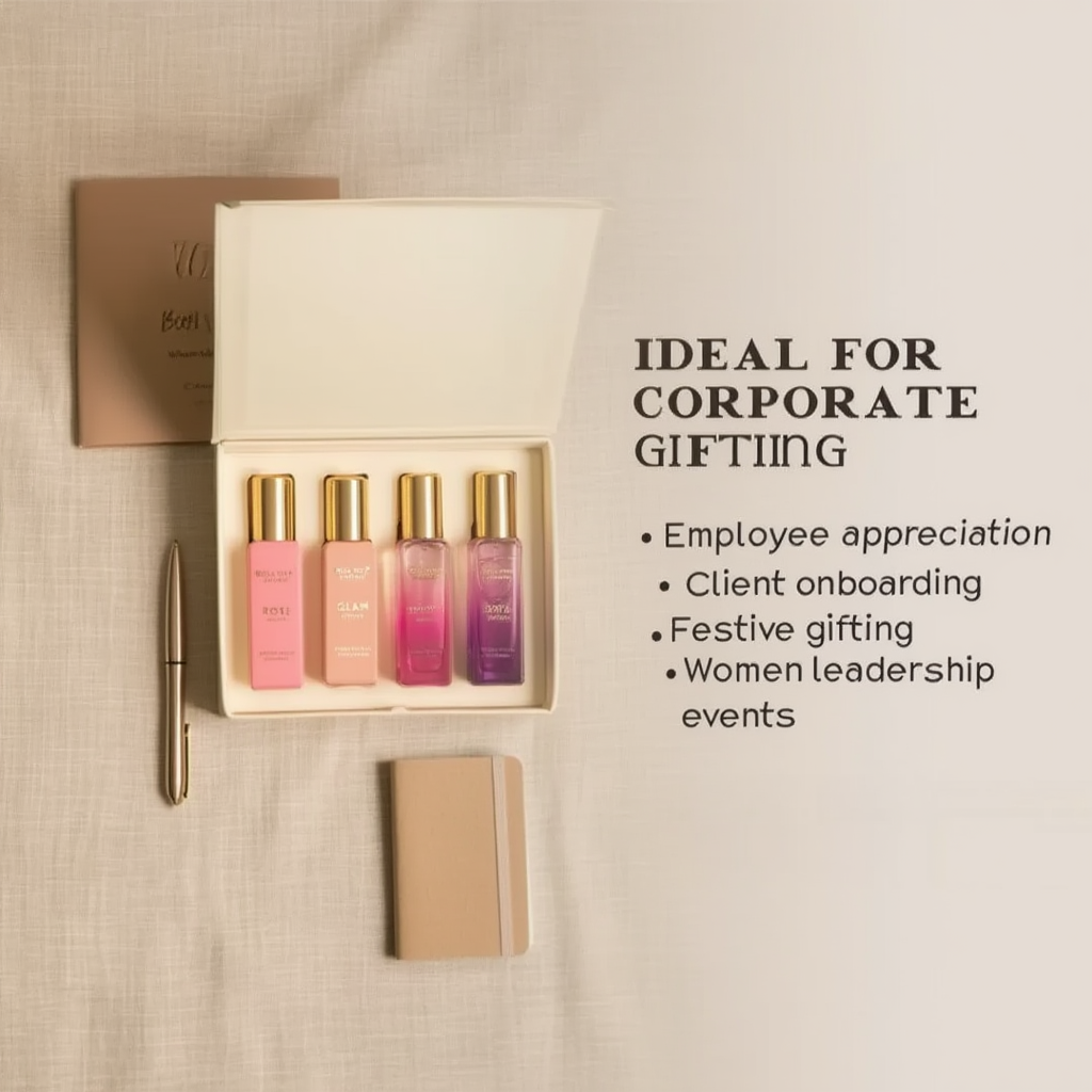 Luxury Perfume Discovery Set – 4 Signature Fragrances (20 ml Each)