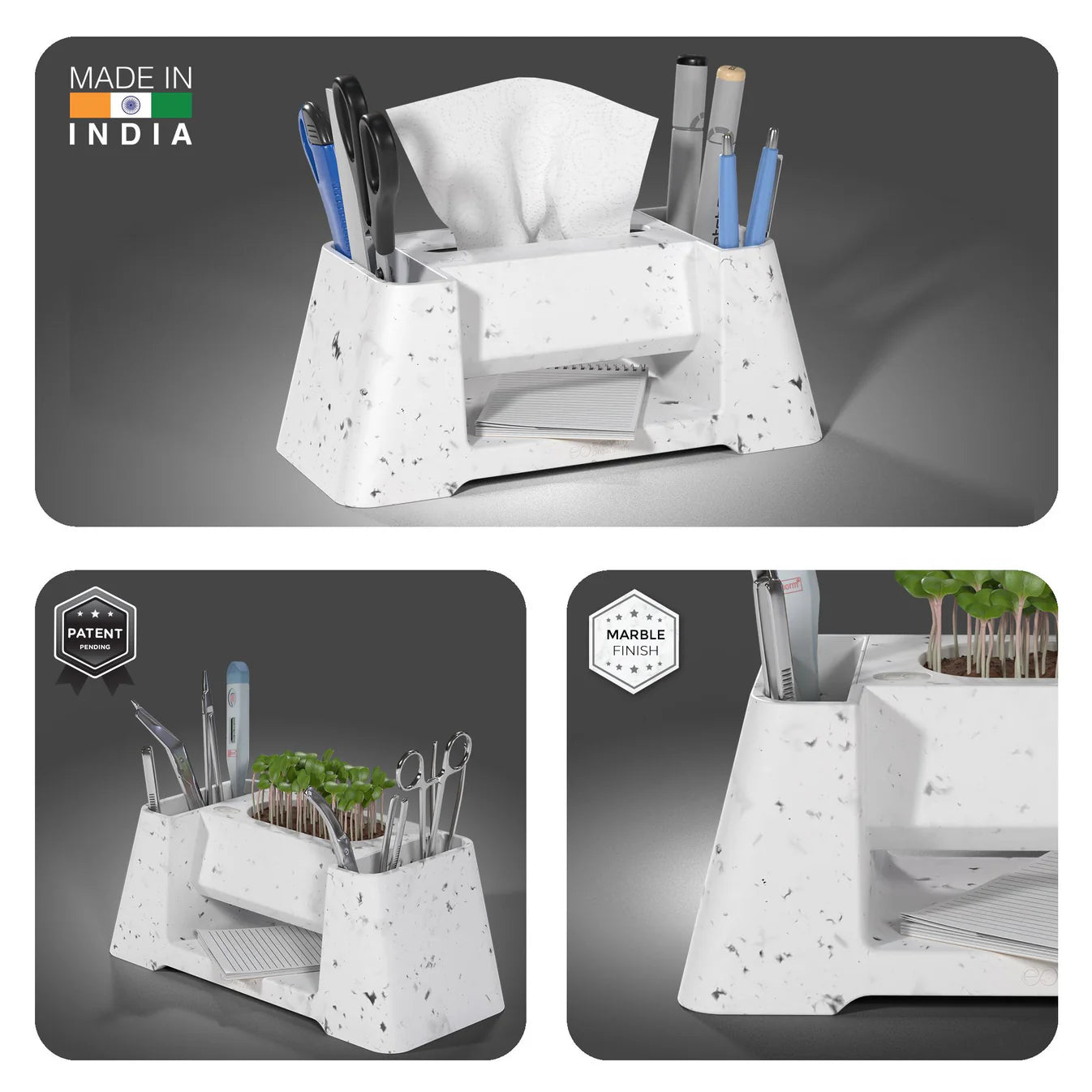 4-in-1 Desk Organiser