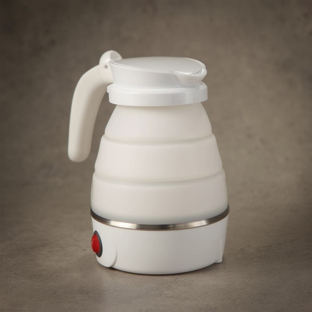 Foldable Electric Travel Kettle & Cook Pot – 0.6L