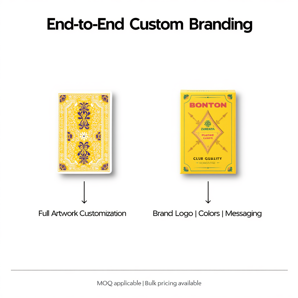 Custom Branded Plastic-Coated Playing Cards