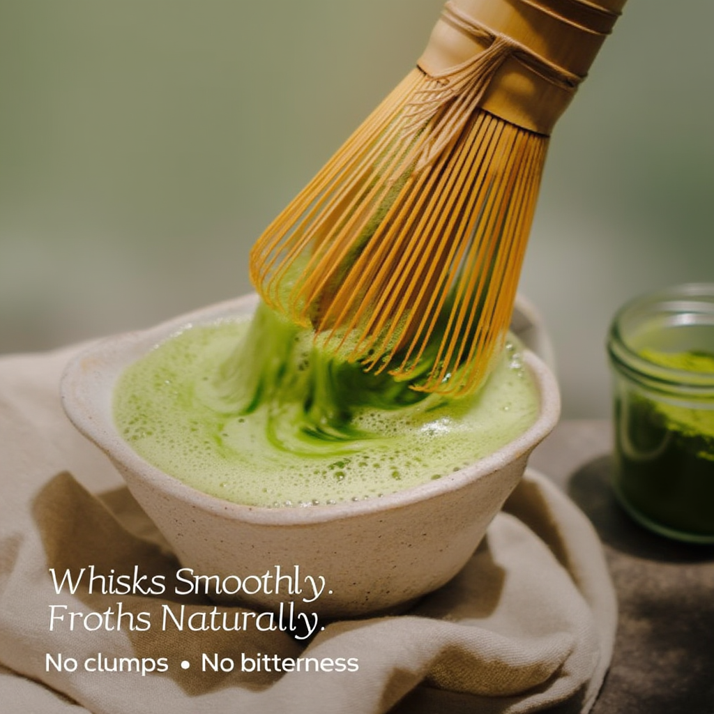 Handcrafted Bamboo Matcha Whisk (Chasen)