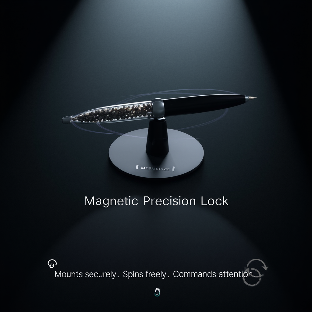 Pyrite Executive Ball Point Pen with Magnetic Stand