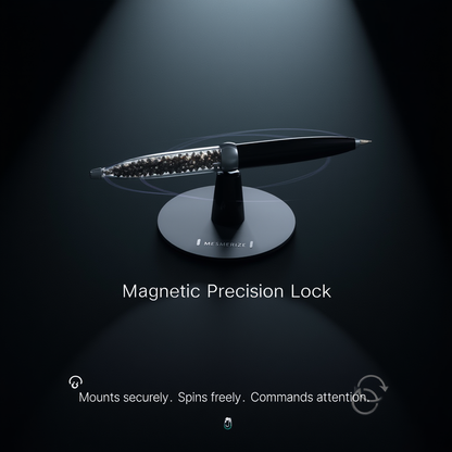 Pyrite Executive Ball Point Pen with Magnetic Stand