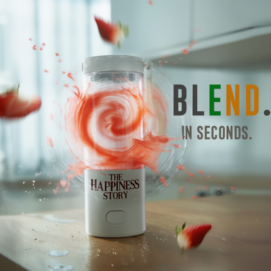 Portable Personal Blender with USB-C Charging | 500ml Rechargeable Smoothie Maker |