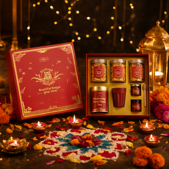 Diwali client gifting — Beautiful Bengal Box arrangement