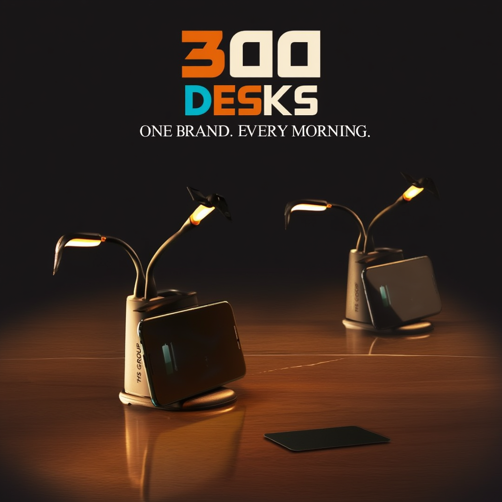 6-in-1 Desk Organiser with Wireless Charger