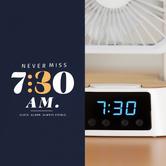 5-in-1 Portable Desk Fan