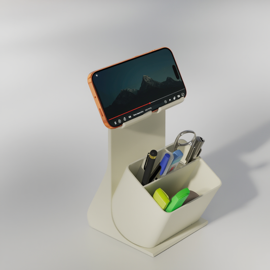 Desk Organizer with Phone Stand