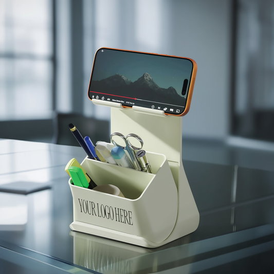 Desk Organizer with Phone Stand