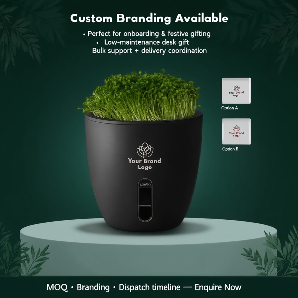 Tabletop Self-Watering Planter Pot