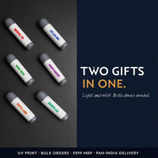 Rechargeable Torch with Massager | 2-in-1 Gadget