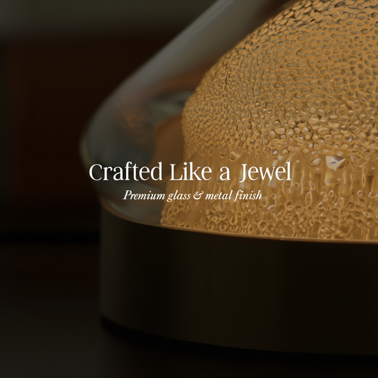 Premium Gold Crystal Table Lamp