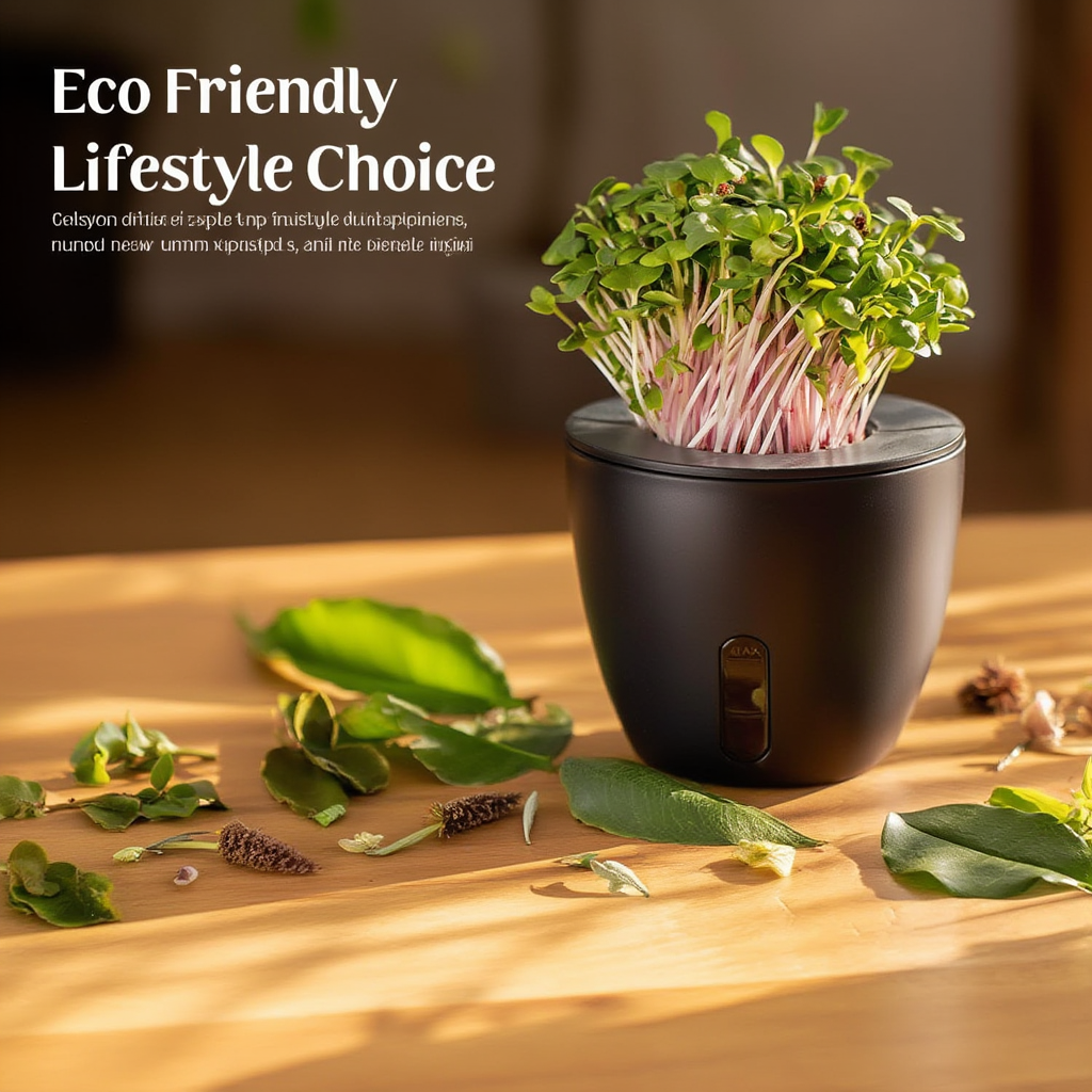 Self Watering Plant Pot with Water Level Indicator