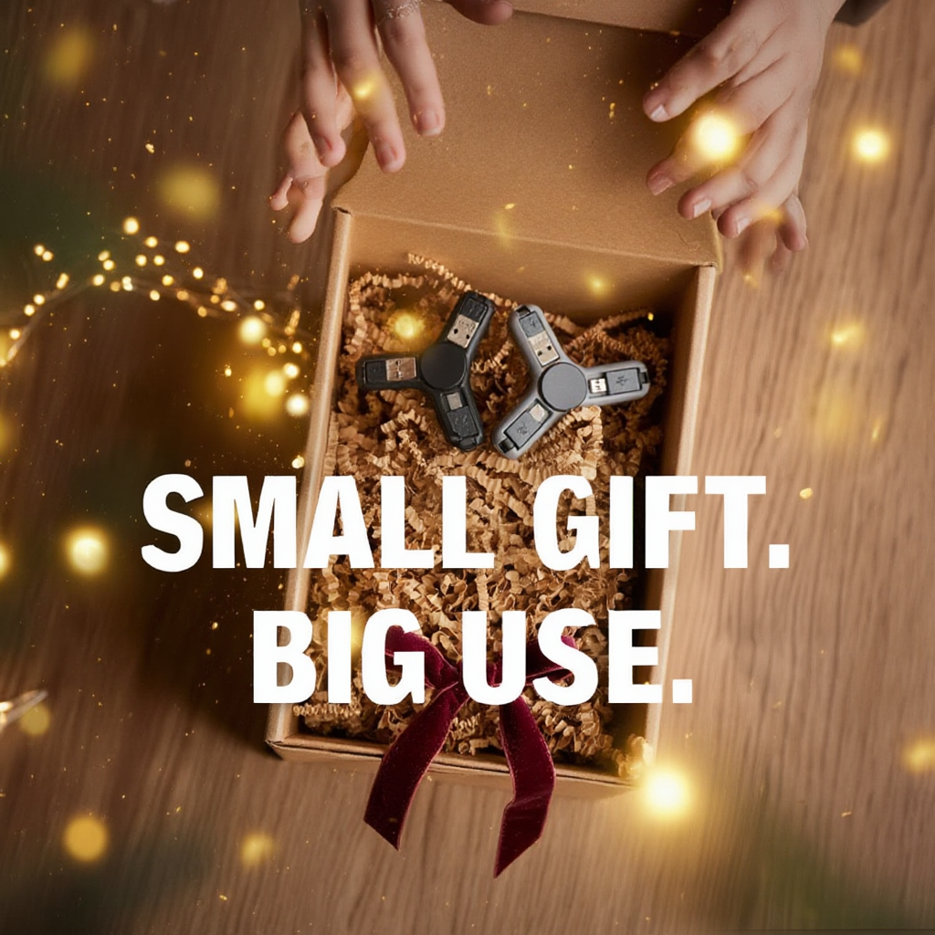 3-in-1 Multi Charging Cable for Corporate Gifting