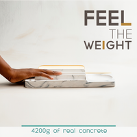 Concrete Desk Organiser for Office