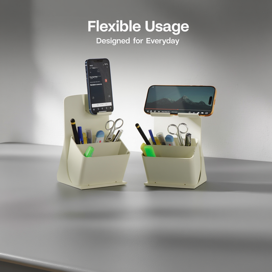 Desk Organizer with Phone Stand