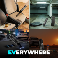 4-in-1 Car Emergency Tool with Vacuum, Tyre Inflator, Jump Starter & Torch