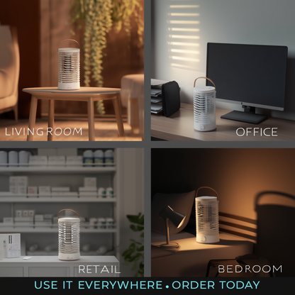 Bladeless Tower Fan 100° Swing 2100RPM