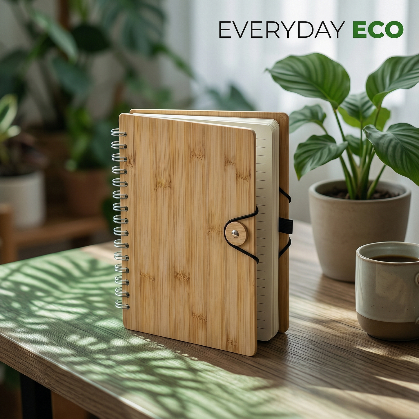 Eco Friendly Bamboo Notebook