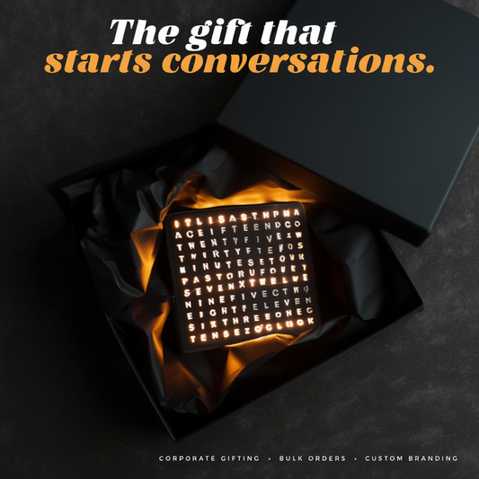 LED Light-Up Word Clock