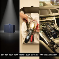 4-in-1 Car Emergency Tool with Vacuum, Tyre Inflator, Jump Starter & Torch