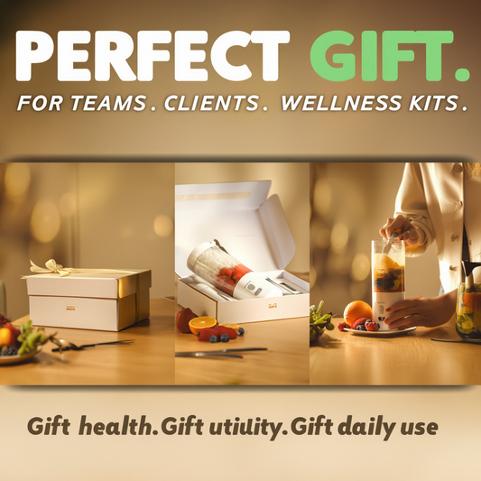 Portable Personal Blender with USB-C Charging | 500ml Rechargeable Smoothie Maker |