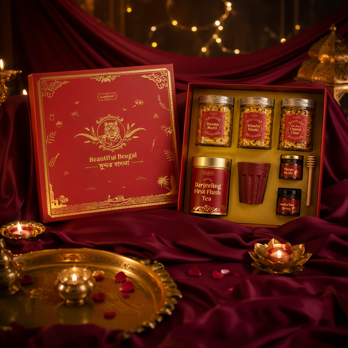 Partner appreciation — full product spread of the Beautiful Bengal Box