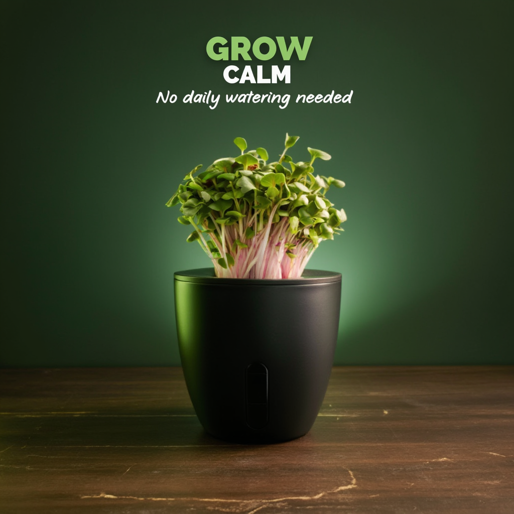 Self Watering Plant Pot with Water Level Indicator