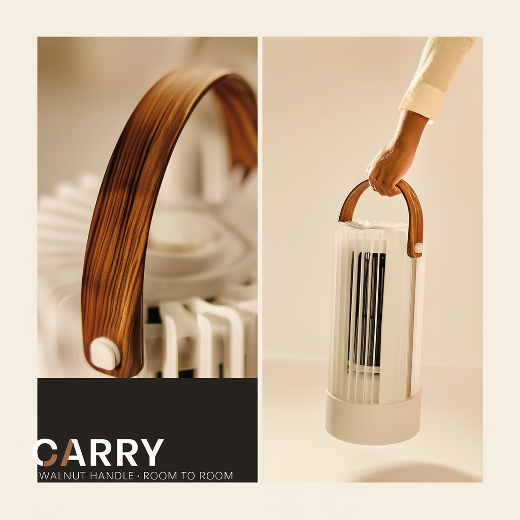 Bladeless Tower Fan 100° Swing 2100RPM