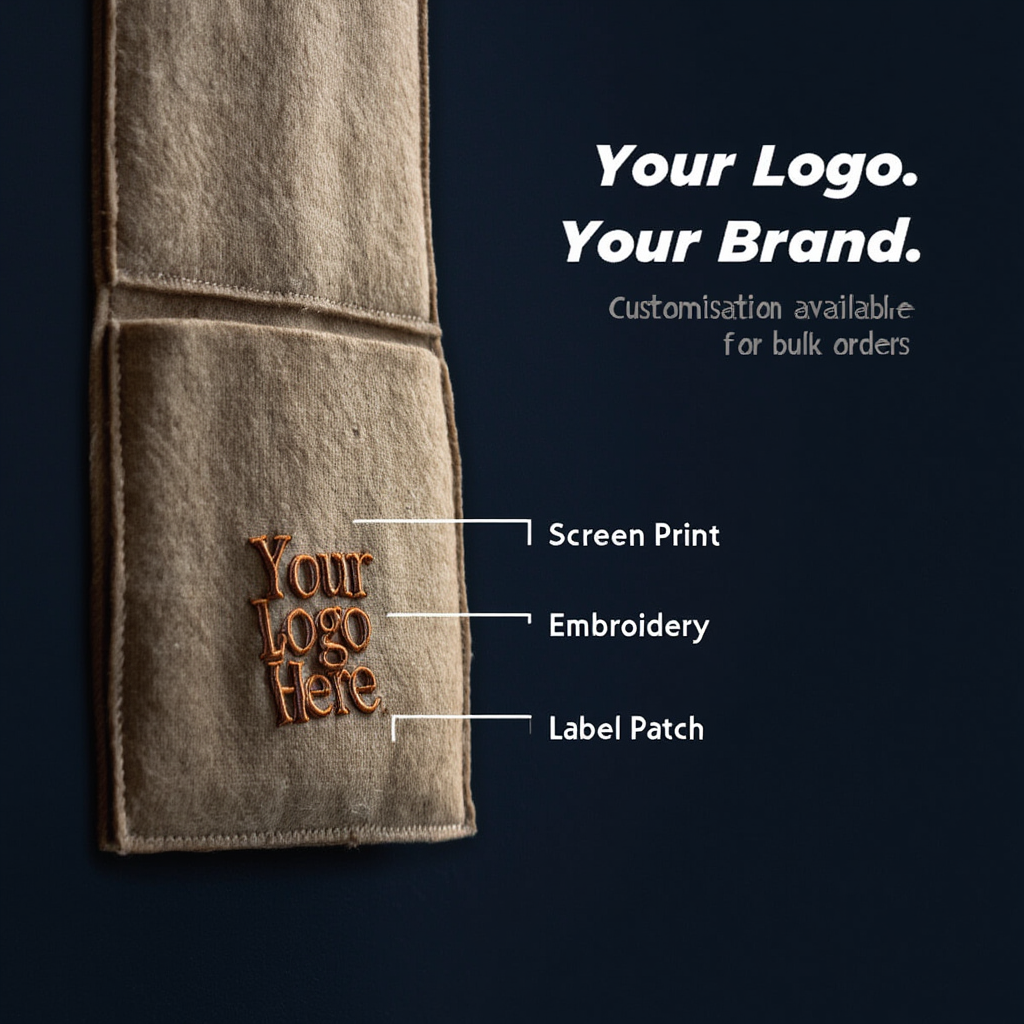 Eco-Friendly Jute Wall Hanging Organizer (3 Compartments)