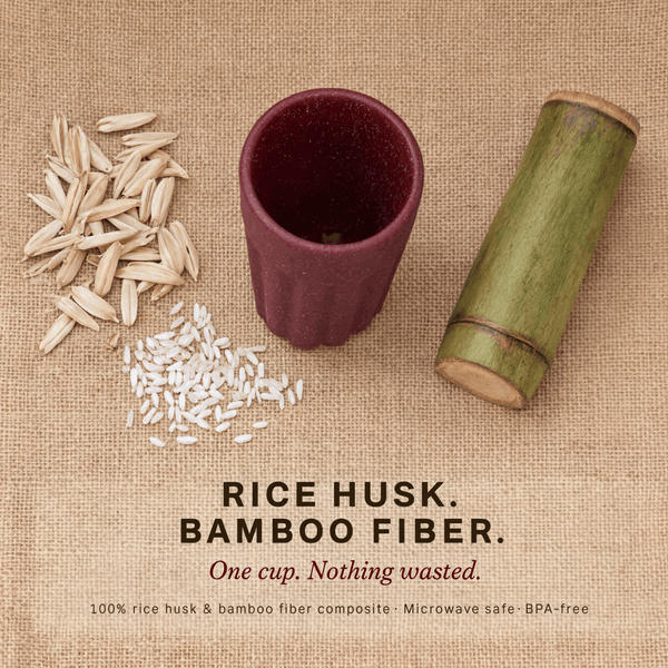 Kulhad Chai Cup Set of 4 | Rice Husk | 100ml Eco Cups
