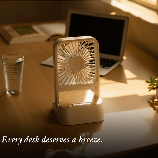5-in-1 Portable Desk Fan